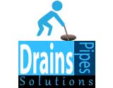 logo of drains pipes solutions